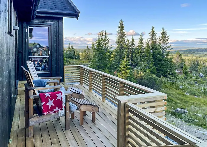 4 Bedroom Beautiful In Sjusjoen
